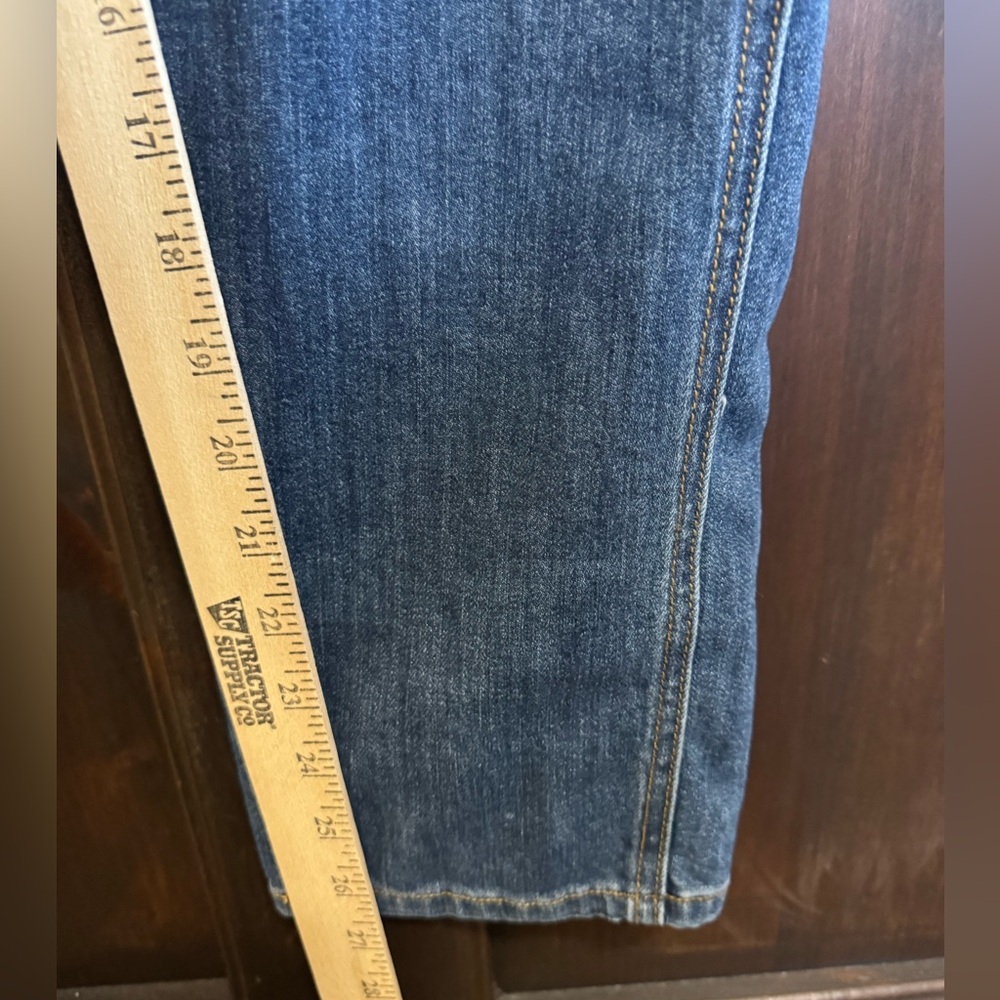 GAP Classic Blue Denim Overalls Size Medium women’s size 10 Equestrian Country - Picture 8 of 9